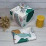 Gifts - Reusable gift wrap (furoshiki) 50 X 50 cm - PAKÉ