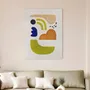 Tableaux - Peinture originale abstraite texturée colorée vert bleu « Bay 5 » - MATISS ART STUDIO