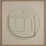 Services - 'Esquisto 01 Circular Gris' - Original Painting - 110x110cm - PERSPECTIVA 10