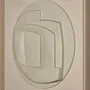 Services - 'Esquisto 01 Circular Gris' - Original Painting - 110x110cm - PERSPECTIVA 10