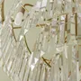 Hanging lights - Dazzling golden chandelier - SIGNATURE MOBILIER ET DÉCORATION