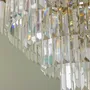 Hanging lights - Dazzling golden chandelier - SIGNATURE MOBILIER ET DÉCORATION