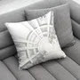 Fabric cushions - CHAPEL SIDE CUSHION - LOVE BY MILSHTEIN