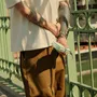 Apparel - UV protection compact umbrella - Lagoon Green Swirl – Boréalis - ANATOLE