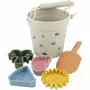 Children's bathtime - SILICONE: BEACH BUCKET - THE SEA - ULYSSE COULEURS D'ENFANCE