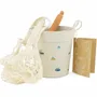 Children's bathtime - SILICONE: BEACH BUCKET - THE SEA - ULYSSE COULEURS D'ENFANCE