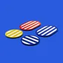 Tea and coffee accessories - Line Coasters – Graphic Simplicity in Form - ISUWA