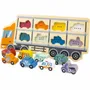 Children's games - PUZZLE: CAR CARRIER - ULYSSE COULEURS D'ENFANCE