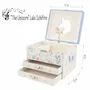 Children's decorative items - MUSICAL BOX 2 DRAWERS UNICORN - ULYSSE COULEURS D'ENFANCE