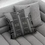 Coussins textile - COUSSIN BUILD TOP B/W - LOVE BY MILSHTEIN