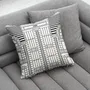 Coussins textile - COUSSIN BUILD TOP B/W - LOVE BY MILSHTEIN