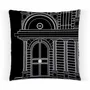 Coussins textile - COUSSIN BUILD SIDE B/W - LOVE BY MILSHTEIN
