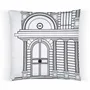 Coussins textile - COUSSIN BUILD SIDE B/W - LOVE BY MILSHTEIN
