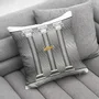 Fabric cushions - COL COL MID B/G CUSHION - LOVE BY MILSHTEIN