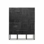 Sideboards - Showcase in mango wood and dark walnut metal - GINER Y COLOMER