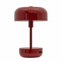 Suspensions - Lampe de table rechargeable LED rouge foncé Haipot - DYBERG LARSEN