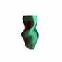 Office design and planning - VASE "SILUET" | MULTI-COLOR | Green and Red - AURA 3D