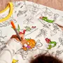 Loisirs créatifs pour enfant - Pyjama à colorier contes de fées et légendes - EATSLEEPDOODLE