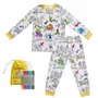 Loisirs créatifs pour enfant - Pyjama à colorier contes de fées et légendes - EATSLEEPDOODLE