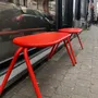 Lawn chairs - PASTILLE stackable outdoor bench - VIADUCS