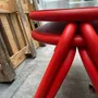 Lawn chairs - PASTILLE stackable outdoor bench - VIADUCS