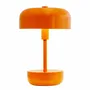 Table lamps - View in AR View in 3D Haipot orange LED rechargeable table lamp - DYBERG LARSEN