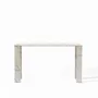 Console table - NIMES CONSOLE IN BEIGE MARBLE 140x40x78h - FANCY