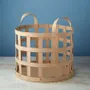Decorative objects - Recycled Leather Baskets - BE HOME