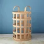 Decorative objects - Recycled Leather Baskets - BE HOME