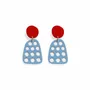 Jewelry - Blob Earrings – Sculptural Shapes in Motion - ISUWA