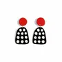 Jewelry - Blob Earrings – Sculptural Shapes in Motion - ISUWA