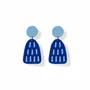 Jewelry - Blob Earrings – Sculptural Shapes in Motion - ISUWA
