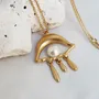 Bijoux - COLLIER FEMME DORÉ DALÍ, JEWELRY BY JOIDART, OEIL - JOIDART