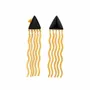 Bijoux - BOUCLES D'OREILLES DORÉES FORMES MIRÓ JEWELRY - JOIDART