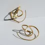 Bijoux - BOUCLES D'OREILLES DORÉES EMBOLIC MOYENNES - JOIDART