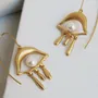 Jewelry - HOOK GOLDEN EARRINGS DALÍ, JEWELRY BY JOIDART, EYE - JOIDART