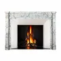 Design objects - Beautiful 18th Century Parisian Marble Fireplace - MAISON LEON VAN DEN BOGAERT ANTIQUE FIREPLACES AND RECLAIMED DECORATIVE ELEMENTS