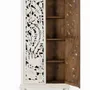 Armoires - Armoire en bois manguier blanc vieilli - GINER Y COLOMER