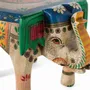 Stools - Hand-painted mango wood stool with multi-colored details - GINER Y COLOMER