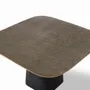 Tables basses - Table basse avec base en fer et plateau en aluminium - GINER Y COLOMER