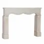 Cheminées - Cheminée Ancienne En Pierre Calcaire Off-White – Style Louis XIV - MAISON LEON VAN DEN BOGAERT ANTIQUE FIREPLACES AND RECLAIMED DECORATIVE ELEMENTS
