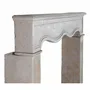Cheminées - Cheminée Ancienne En Pierre Calcaire Off-White – Style Louis XIV - MAISON LEON VAN DEN BOGAERT ANTIQUE FIREPLACES AND RECLAIMED DECORATIVE ELEMENTS