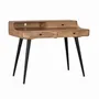 Desks - Acacia wood and metal desk - GINER Y COLOMER