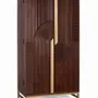 Chaises - Meuble bar en bois manguier et métal - GINER Y COLOMER