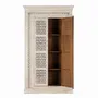 Armoires - Armoire en bois manguier blanc décapé - GINER Y COLOMER