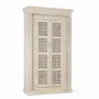 Armoires - Armoire en bois manguier blanc décapé - GINER Y COLOMER