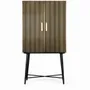 Armoires - Armoire 2 portes en bois recouvertes de bronze et dessus en marbre - GINER Y COLOMER