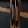 Wardrobe - 2-door display case in mango wood and metal structure - GINER Y COLOMER