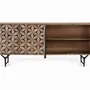 Sideboards - 4-door sideboard handmade from mango wood 177 cm - GINER Y COLOMER