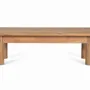 Tables basses - Table basse rectangulaire en bois d'acacia massif - GINER Y COLOMER
